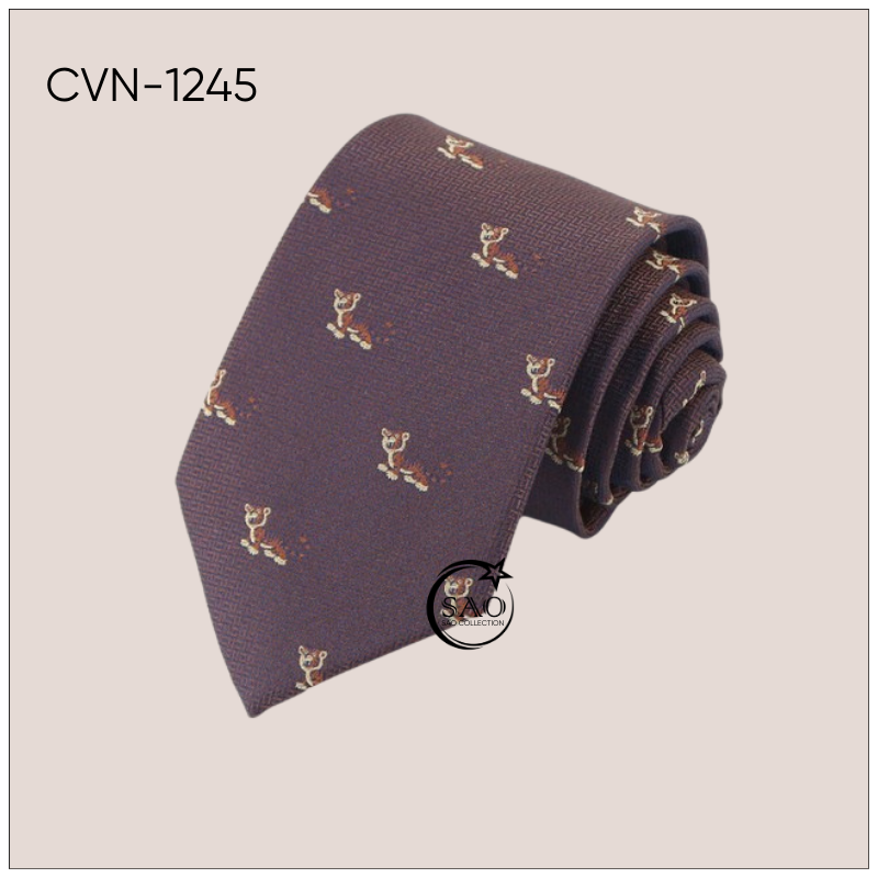 Cà Vạt Lụa Tổng Hợp Bản Lớn Hoạ Tiết Sang Trọng Dành Cho Nam (CVN1245)