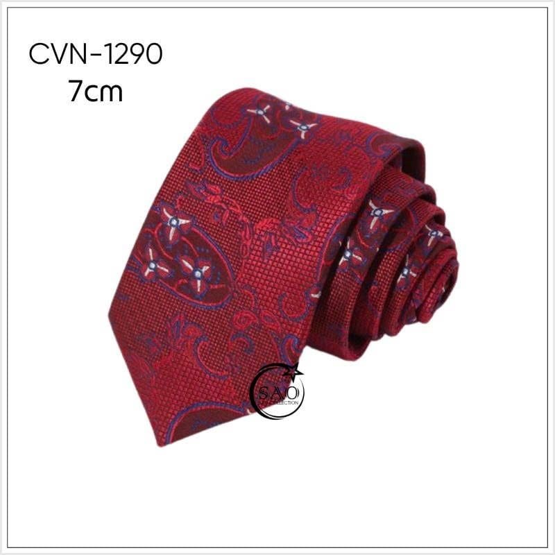 Cà Vạt Lụa Tổng Hợp Bản Lớn Hoạ Tiết Sang Trọng Dành Cho Nam (CVN1290)