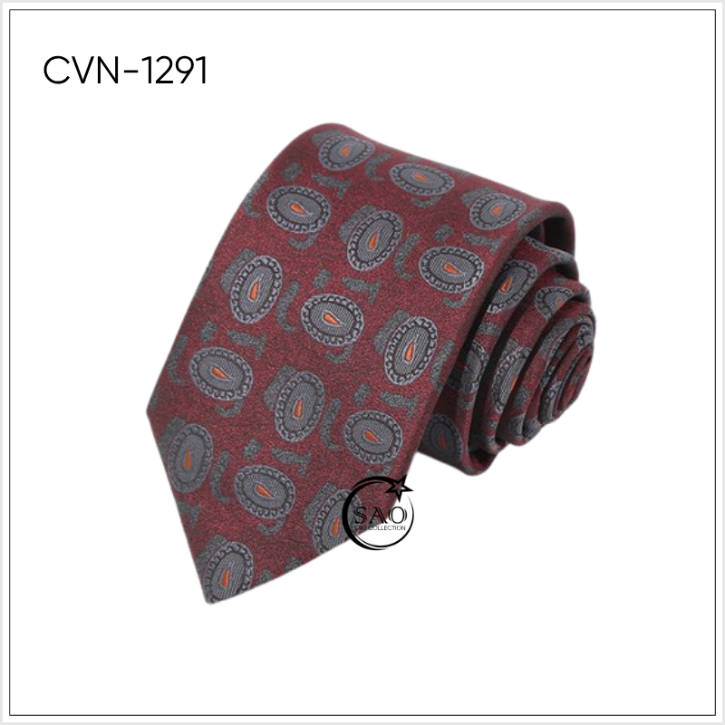 Cà Vạt Lụa Tổng Hợp Bản Lớn Hoạ Tiết Sang Trọng Dành Cho Nam (CVN1291)