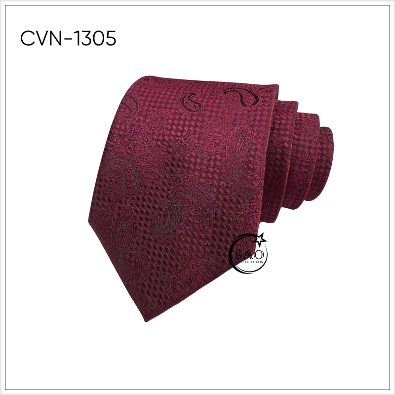 Cà Vạt Lụa Tổng Hợp Bản Lớn Hoạ Tiết Sang Trọng Dành Cho Nam (CVN1305)