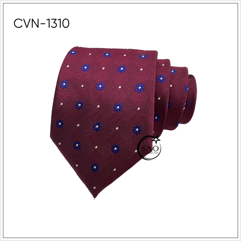 Cà Vạt Lụa Tổng Hợp Bản Lớn Hoạ Tiết Sang Trọng Dành Cho Nam (CVN1310)