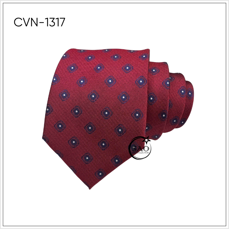 Cà Vạt Lụa Tổng Hợp Bản Lớn Hoạ Tiết Sang Trọng Dành Cho Nam (CVN1317)
