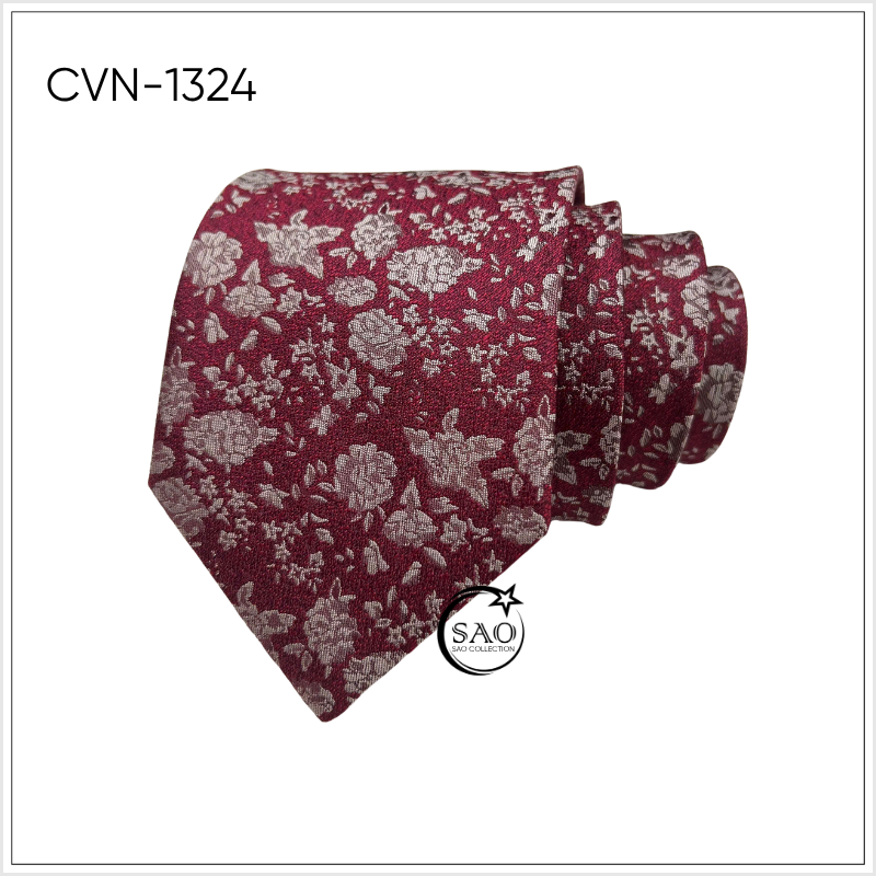 Cà Vạt Lụa Tổng Hợp Bản Lớn Hoạ Tiết Sang Trọng Dành Cho Nam (CVN1324)