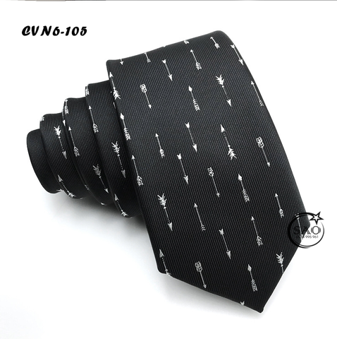 Caravat Cà Vạt Nam SAO Bản Nhỏ 6cm Phong Cách Hàn Quốc (CVN6-105)
