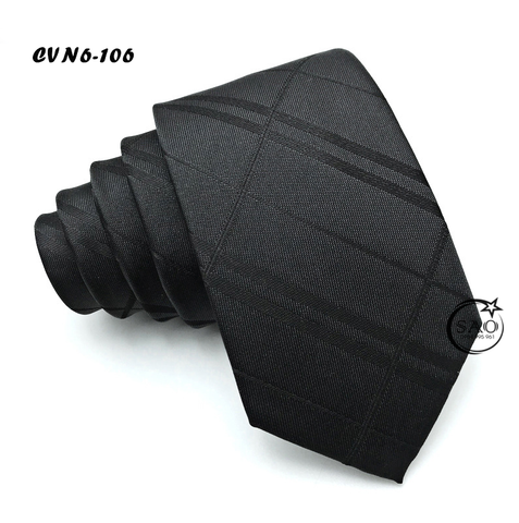 Caravat Cà Vạt Nam SAO Bản Nhỏ 6cm Phong Cách Hàn Quốc (CVN6-106)
