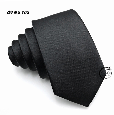 Caravat Cà Vạt Nam SAO Bản Nhỏ 6cm Phong Cách Hàn Quốc (CVN6-108)