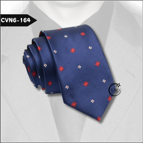 Caravat Cà Vạt Nam SAO Bản Nhỏ 6cm Phong Cách Hàn Quốc (CVN6-164)
