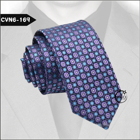 Caravat Cà Vạt Nam SAO Bản Nhỏ 6cm Phong Cách Hàn Quốc (CVN6-169)