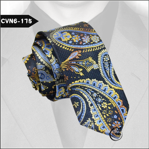 Caravat Cà Vạt Nam SAO Bản Nhỏ 6cm Phong Cách Hàn Quốc (CVN6-175)