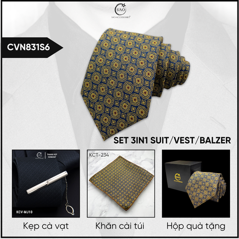 Combo Cà Vạt Nam 3in1 (CVN831S6)