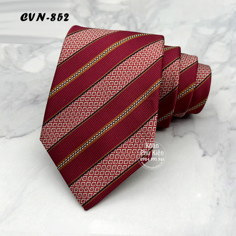 Caravat Cà Vạt Nam Doanh Nhân Luxury 8cm (CVN852)