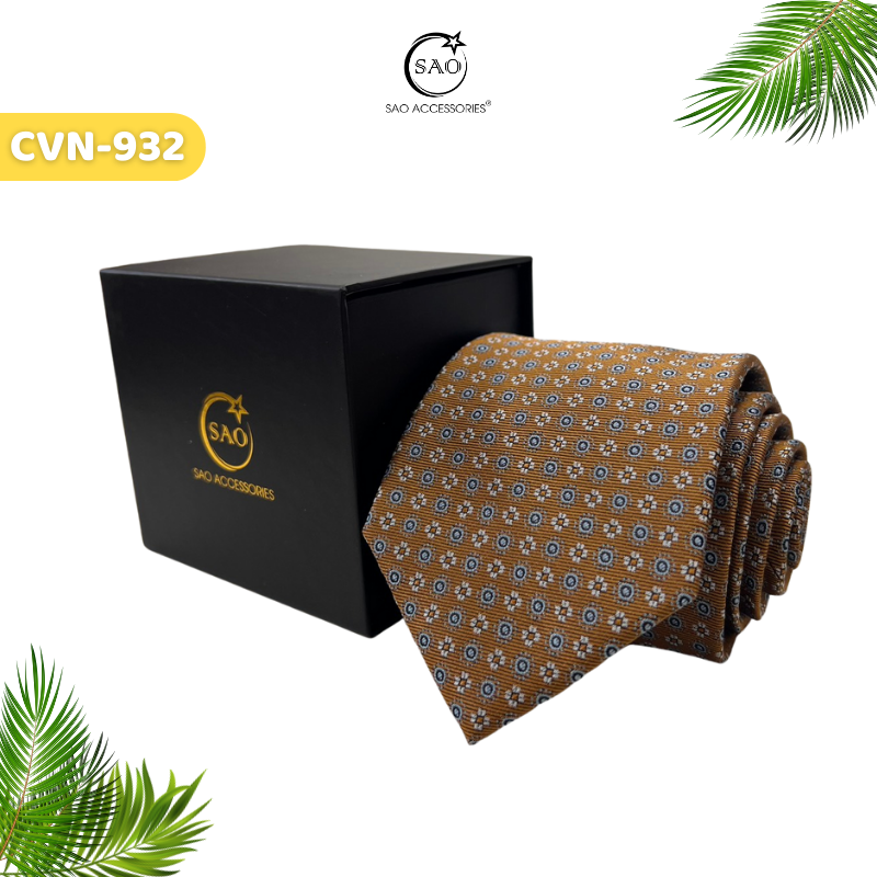 Caravat Cà Vạt Nam Quý Ông Luxury 8cm (CVN932)
