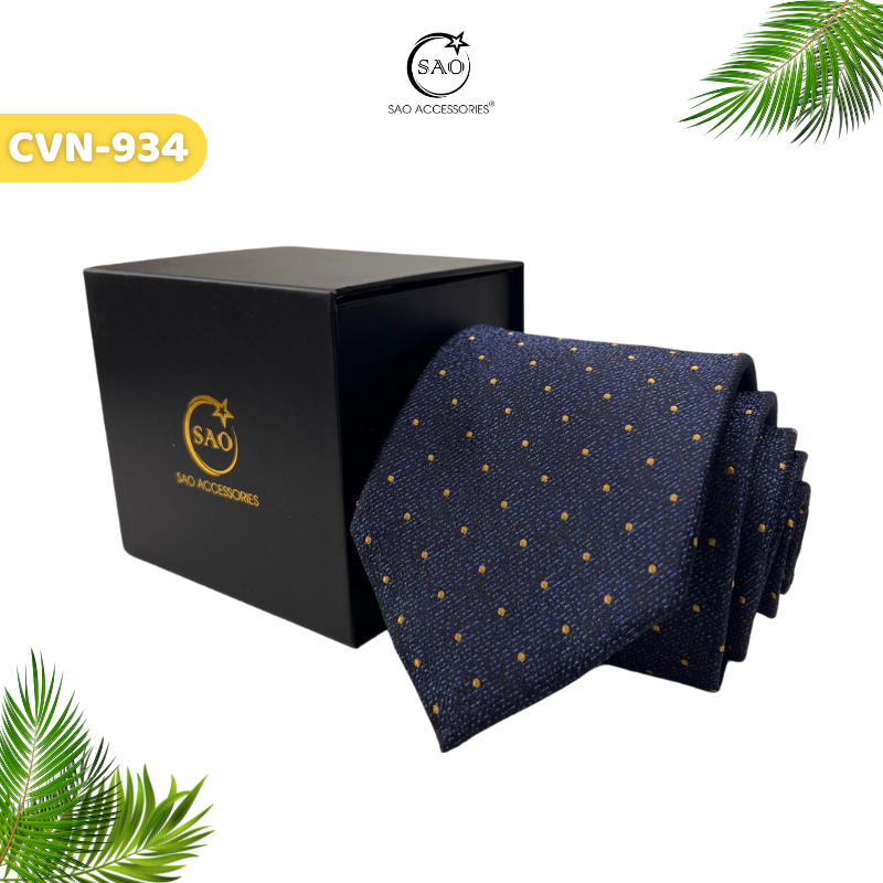 Caravat Cà Vạt Nam Quý Ông Luxury 8cm (CVN934)