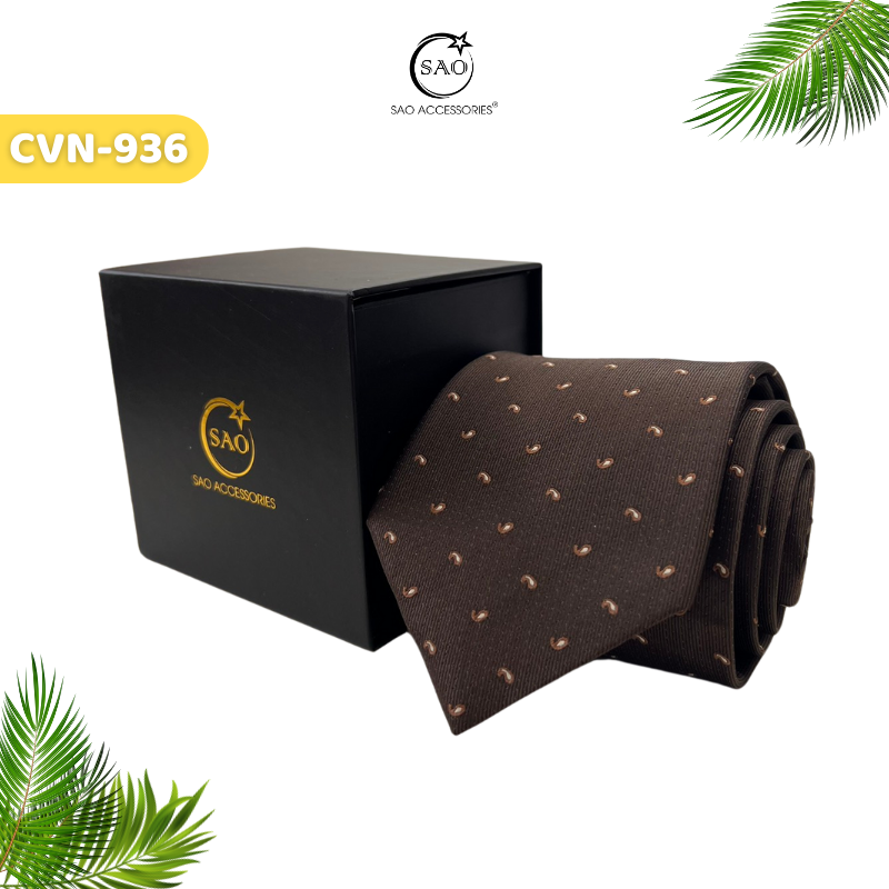 Caravat Cà Vạt Nam Quý Ông Luxury 8cm (CVN936)