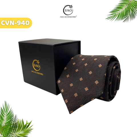 Caravat Cà Vạt Nam Quý Ông Luxury 8cm (CVN940)