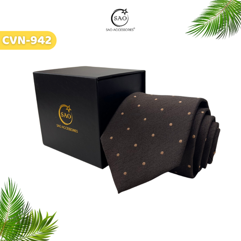 Caravat Cà Vạt Nam Quý Ông Luxury 8cm (CVN942)