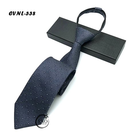 Caravat Cà Vạt Nam SAO 8cm Phong Cách Cổ Điển Thắt Sẵn Tiện Lợi (CVNL338)