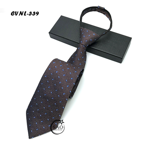 Caravat Cà Vạt Nam SAO 8cm Phong Cách Cổ Điển Thắt Sẵn Tiện Lợi (CVNL339)