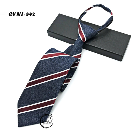 Caravat Cà Vạt Nam SAO 8cm Phong Cách Cổ Điển Thắt Sẵn Tiện Lợi (CVNL342)