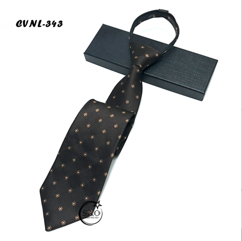 Caravat Cà Vạt Nam SAO 8cm Phong Cách Cổ Điển Thắt Sẵn Tiện Lợi (CVNL343)
