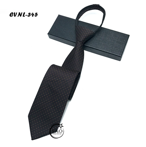 Caravat Cà Vạt Nam SAO 8cm Phong Cách Cổ Điển Thắt Sẵn Tiện Lợi (CVNL345)