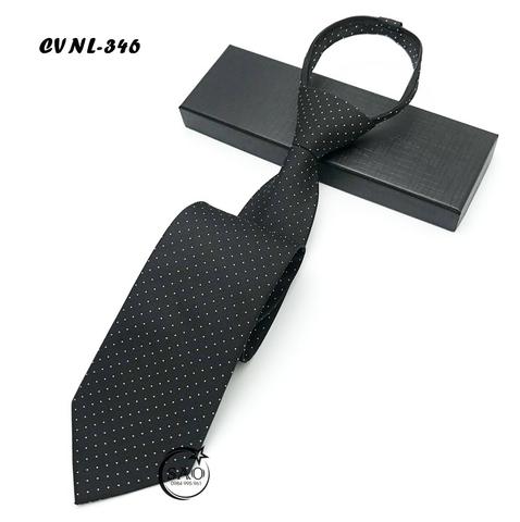 Caravat Cà Vạt Nam SAO 8cm Phong Cách Cổ Điển Thắt Sẵn Tiện Lợi (CVNL346)