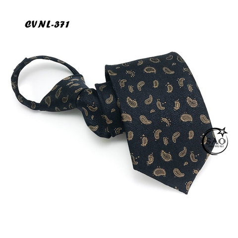 Caravat Cà Vạt Nam SAO 8cm Phong Cách Cổ Điển Thắt Sẵn Tiện Lợi (CVNL371)