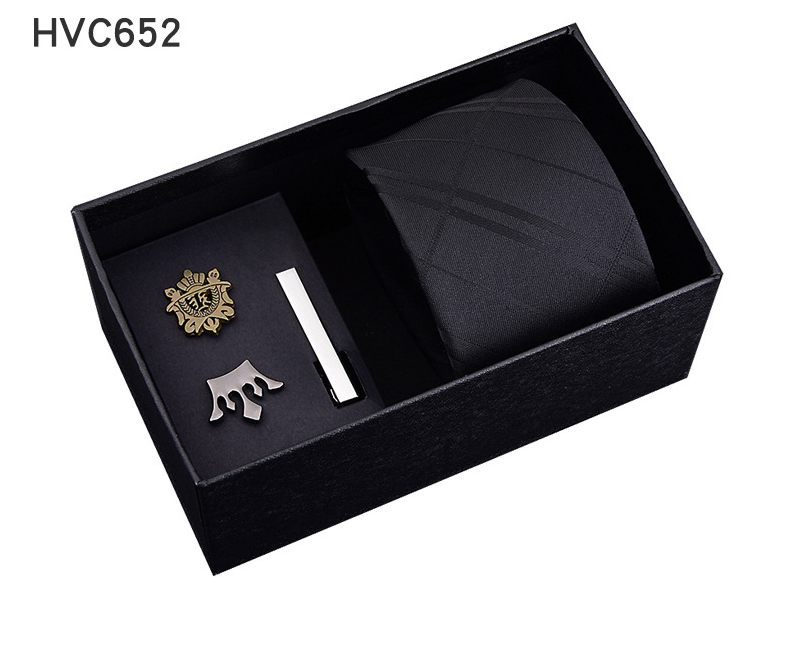 Bộ Cà Vạt Nam 4 Trong 1 HVC652