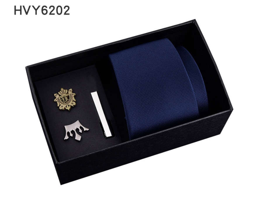 Bộ Cà Vạt Nam 4 Trong 1 HVY6202
