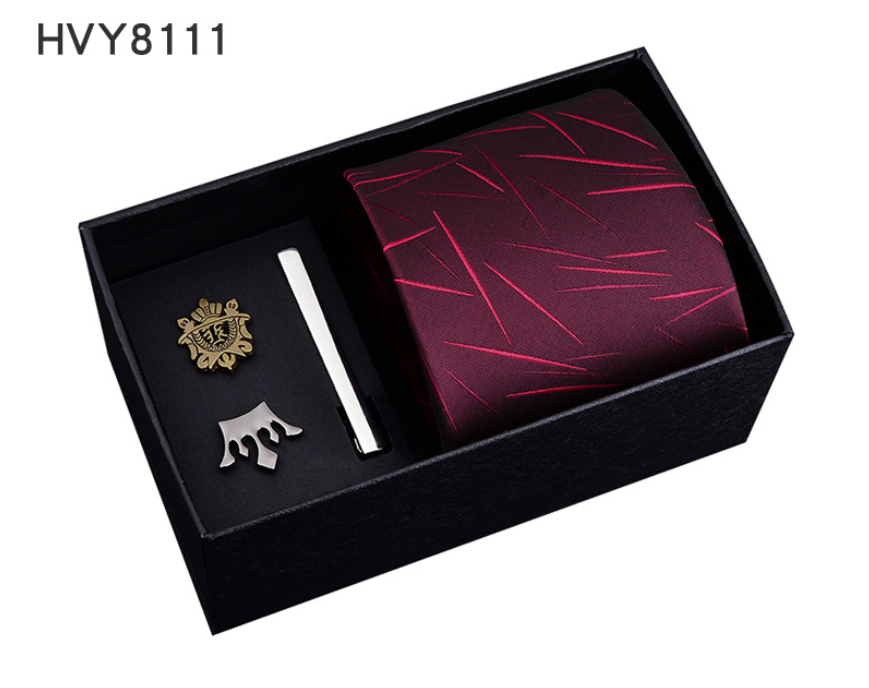 Bộ Cà Vạt Nam 4 Trong 1 H6Y8111