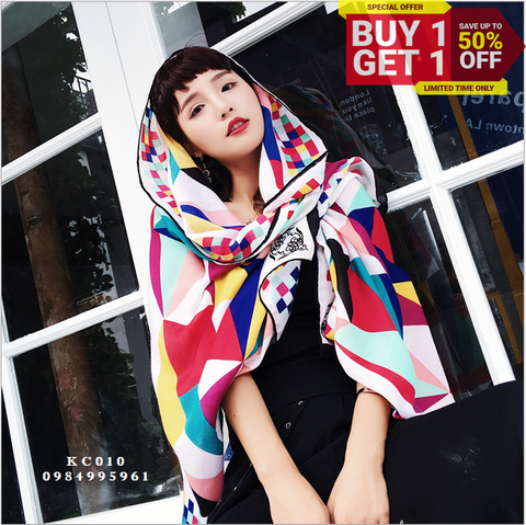 Khăn Choàng Linen Thổ Cẩm (KC010)