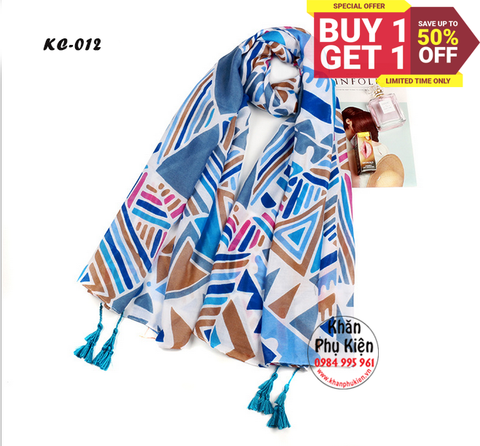 Khăn Choàng Linen Thổ Cẩm (KC012)