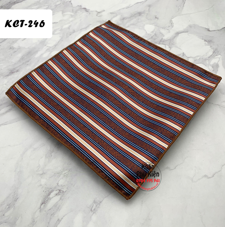 Pocket Square Khăn Cài Túi Áo Vest Nam (KCT246)