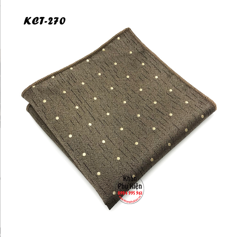 Pocket Square Khăn Cài Túi Áo Vest Nam (KCT270)