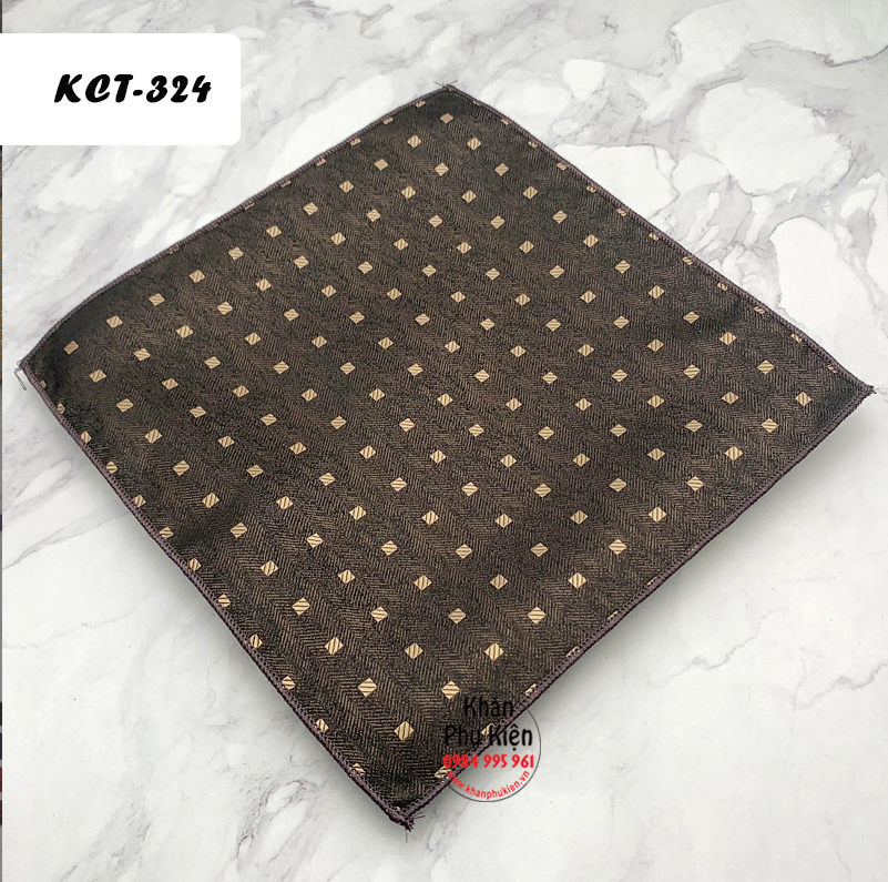 Pocket Square Khăn Cài Túi Áo Vest Nam (KCT324)