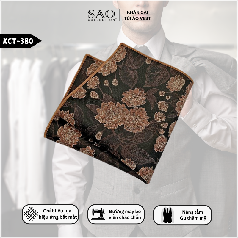 Pocket Square Nam Dành Cho Học Sinh Dự Lễ (KCT380)