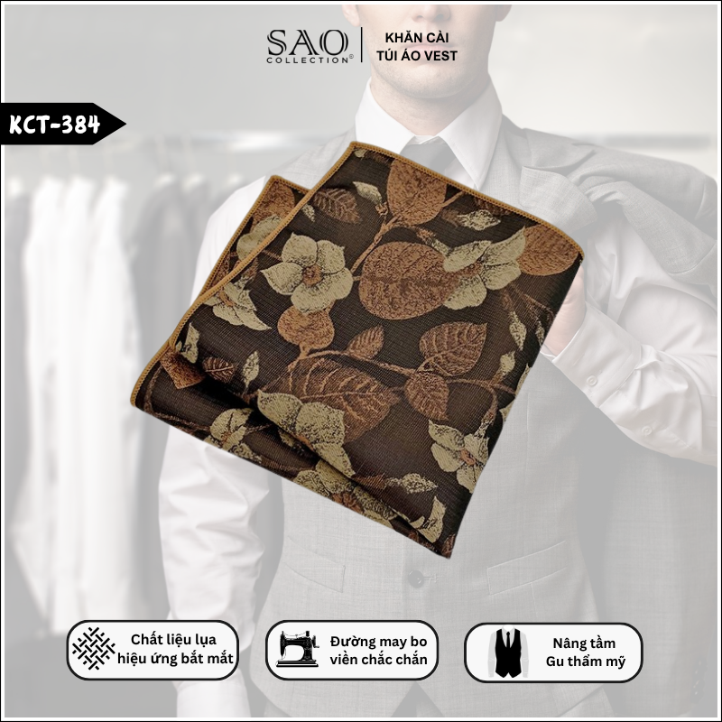 Khăn Cài Áo Vest Nam Dành Cho Người Truyền Cảm Hứng  (KCT384)