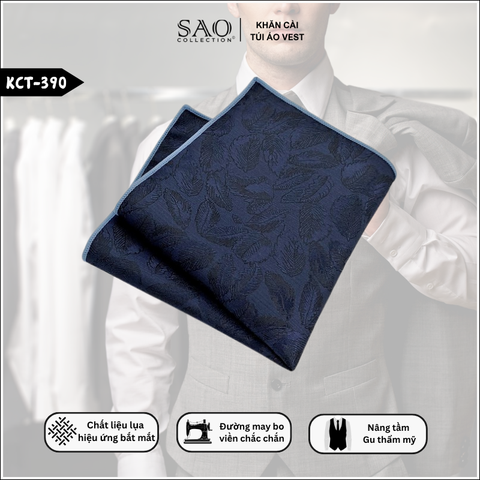 Khăn Cài Áo Vest Nam Cho Diễn Giả Truyền Cảm Hứng (KCT390)