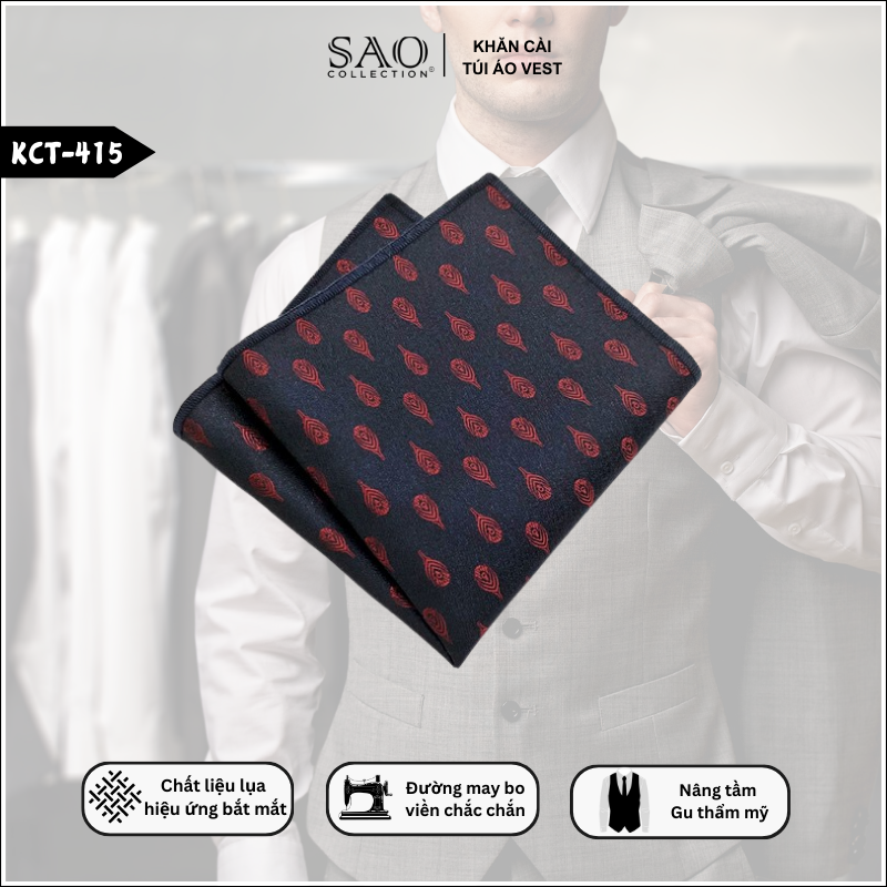 Khăn Cài Túi Vest Nam Dành Cho Người Làm Nội Dung  (KCT415)