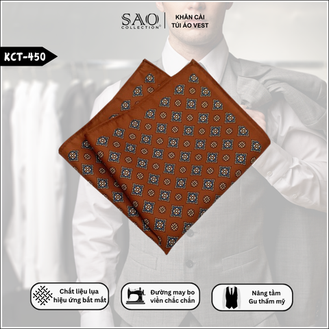 Khăn Cài Áo Vest Nam Đẳng Cấp Giới Tinh Hoa (KCT450)