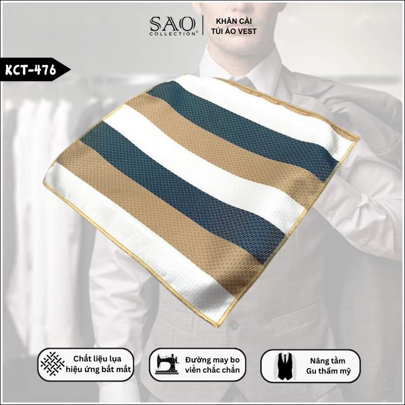 Pocket Square Nam Cho Bộ Ảnh Cưới (KCT476)