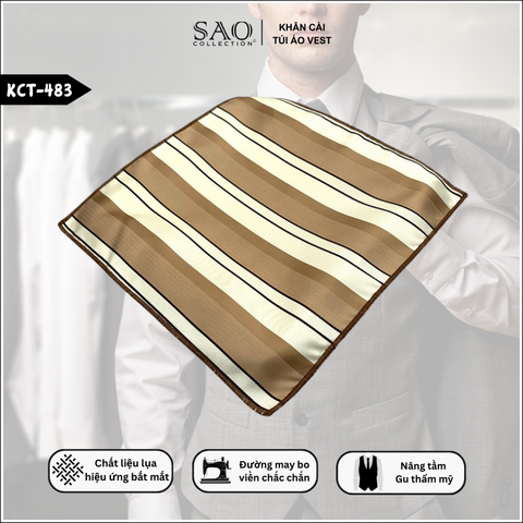 Pocket Square Nam Quà Biếu Lễ Tết Sang Trọng (KCT483)