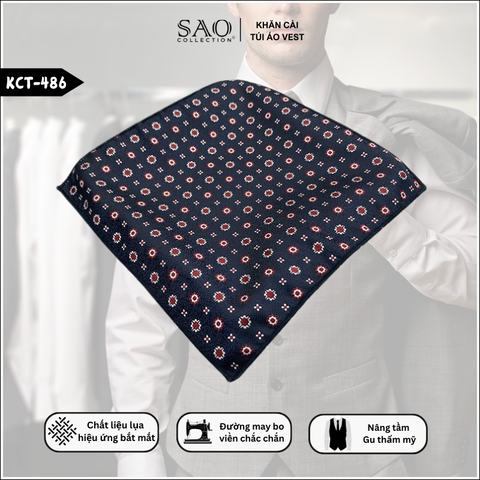 Pocket Square Nam Cho Người Chụp Ảnh Kỷ Niệm (KCT486)