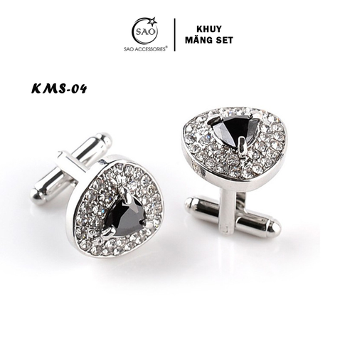 Khuy Măng Set Tay Áo Sơ Mi Nam (KMS04)