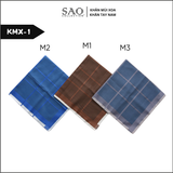 Khăn Tay Nam Cotton Khăn Mùi Xoa Quý Ông Mềm Mại Thấm Hút Mồ Hôi Quà Tặng Cho Nam (KMX1)