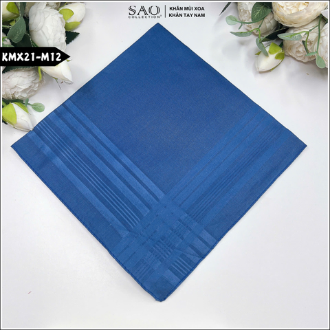 Khăn mùi xoa, khăn tay nam Fullbox (KMX21)