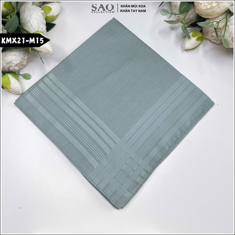 Khăn mùi xoa, khăn tay nam Fullbox (KMX21)