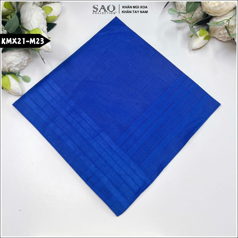 Khăn mùi xoa, khăn tay nam Fullbox (KMX21)