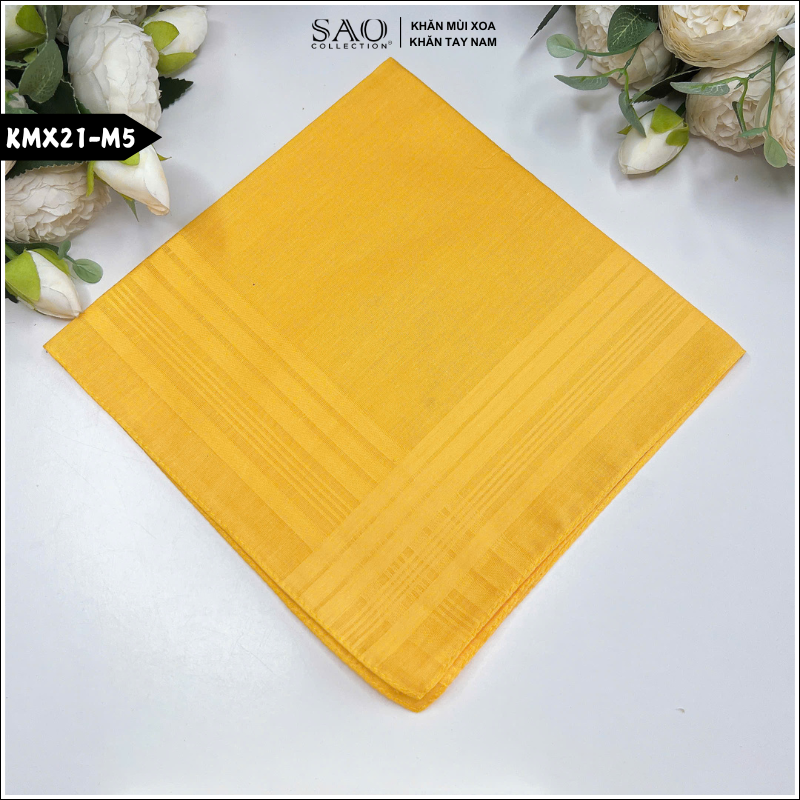 Khăn mùi xoa, khăn tay nam Fullbox (KMX21)