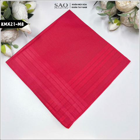 Khăn mùi xoa, khăn tay nam Fullbox (KMX21)